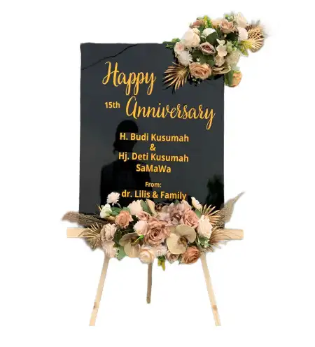 Papan Bunga Akrilik Purbosono