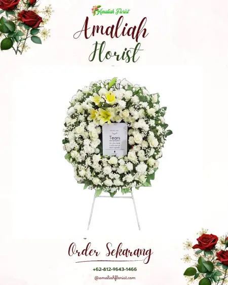 Krans Bunga Duka Purbosono